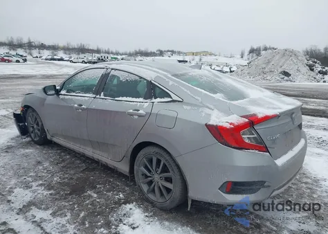 2019 Honda Civic Ex z USA, uszkodzony, nr VIN 2HGFC1F32KH651459